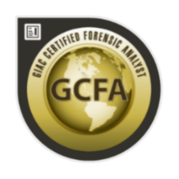 GIAC Certified Forensic Analyst (GCFA)