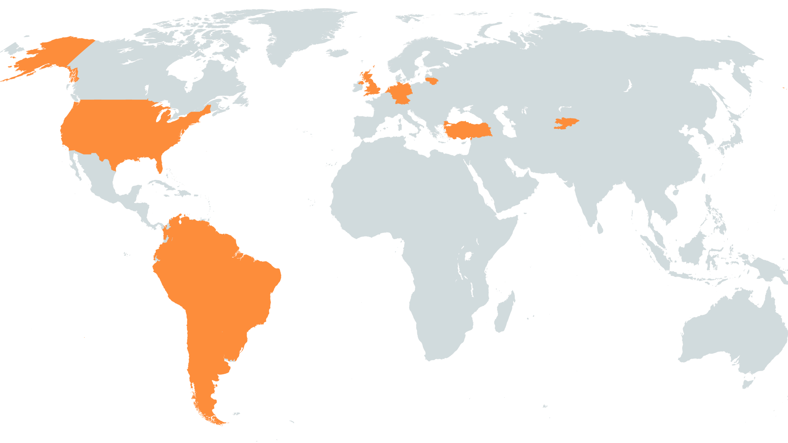world map